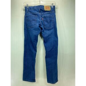 Levi's 511 Blue Jeans Slim Fit Adjustable Waistband Boys Size 10 Reg 25x26